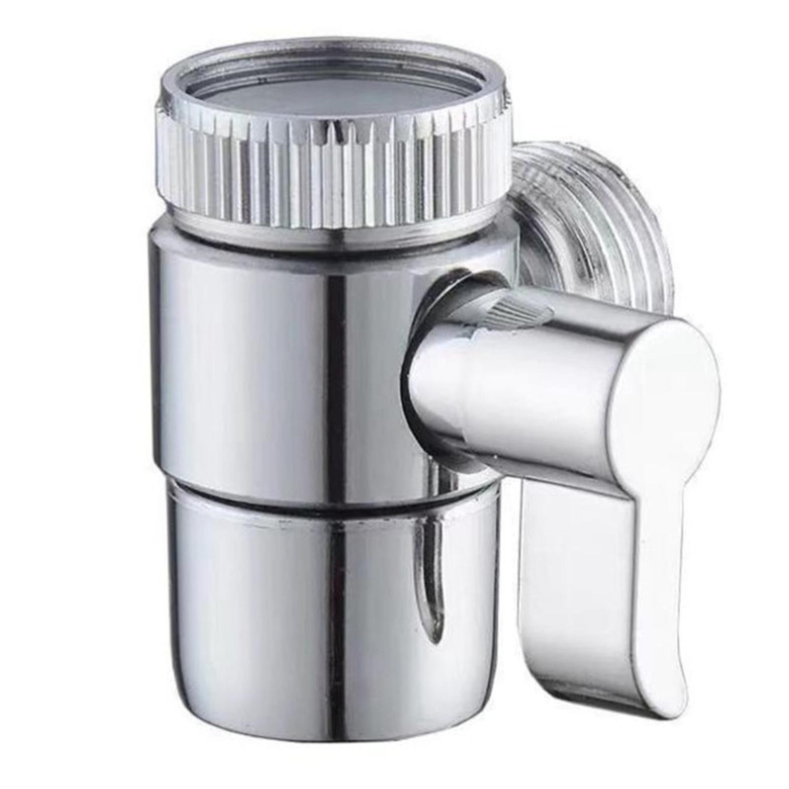 

Адаптер для змішувача Розгалужувач для кухонної раковини Перемикач З єднувач для крана для туалету Біде Душу Ванної кімнати Кухні one size