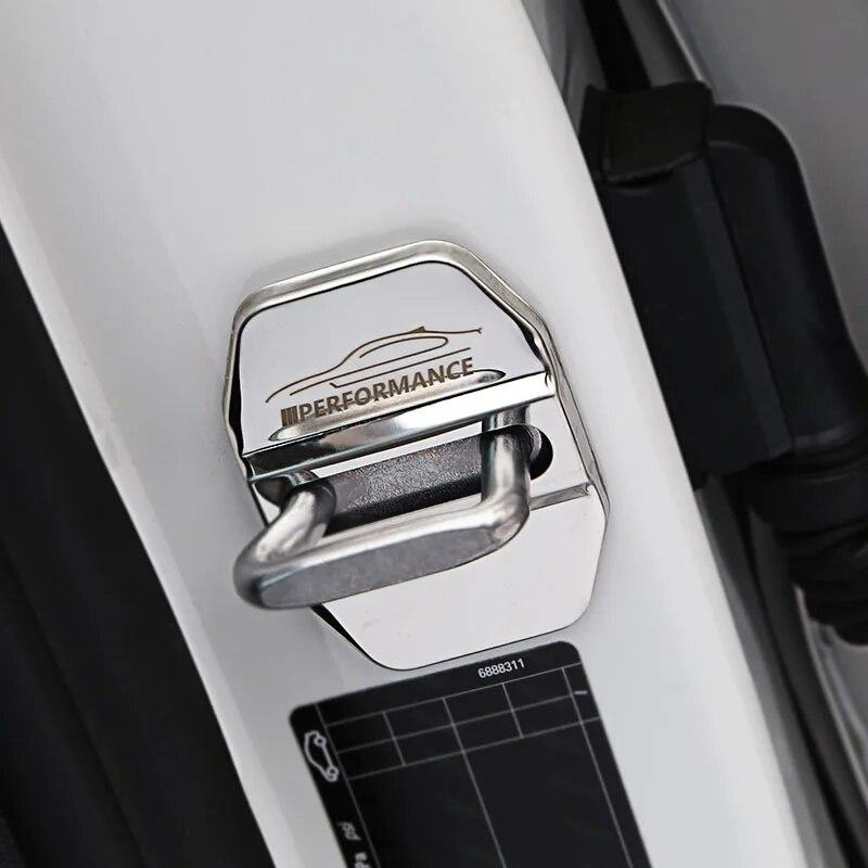 4 buc. Capac de blocare a ușii mașinii, accesorii pentru carcasă de cataramă pentru BMW F20 F45 G20 G30 G11 G32 X3 G01 X5 F15 G05 X6 F16 G06 X1 F48 X2 F39 X4