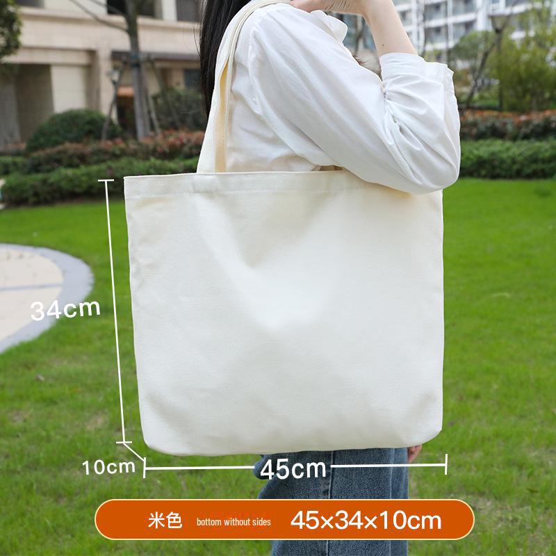 Eco-Friendly Custom Canvas Tote Bag with Logo Printing