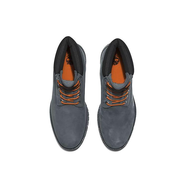 Timberland Premium Series 6 Inch Suede Warm Waterproof Durable Shock Absorbing Casual Comfortable Short Outdoor Boots Men boots Gray A2DZG033