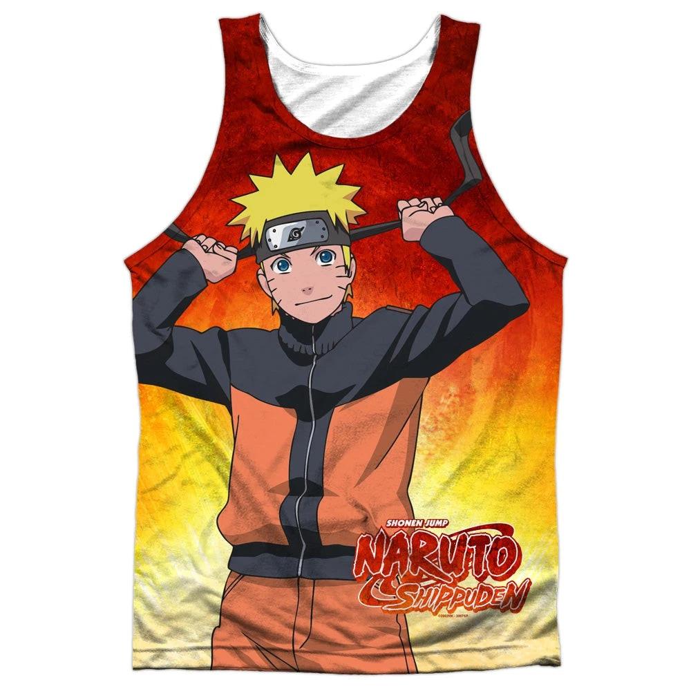Naruto Shippuden Leaf Village Headband Sublimation Tank Top 140