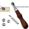 Tracing Wheel Sewing Marker And 4 Gears for Leather Dressmaking Crafts