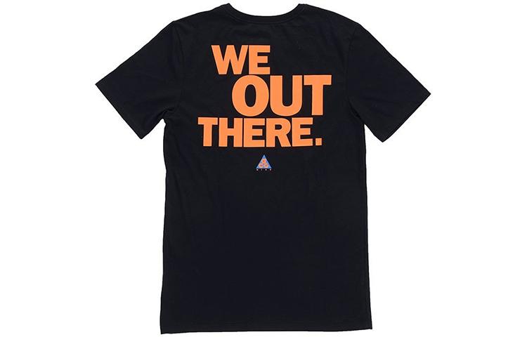 Nike ACG T Shirts Men s Crew Neck Moderate Straight Fit AQ3951-010 M