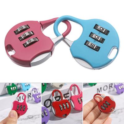 Supply Travel Suitcase Diary Protector Luggage Padlock Security Tool 3 Digit Dial Password Lock
