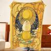 Anime M-Magic K-Knight R-Rayearth Throw Flannel Throw Blanket, Lightweight Cozy, Durable Washable cute Cool