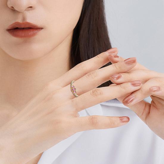 

Кільце на палець Блискучі стрази Інкрустоване Форма корони Кільце принцеси Вінтажний стиль Жіноче кільце Ювелірна прикраса Подарунок 9 золотистий