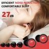 1Pairs Motorcycle Noise Reduction Earplugs 27dB Comfortable Memory Foam Silicone Sleep Soundproof Earplugs Motorcycle Equipment