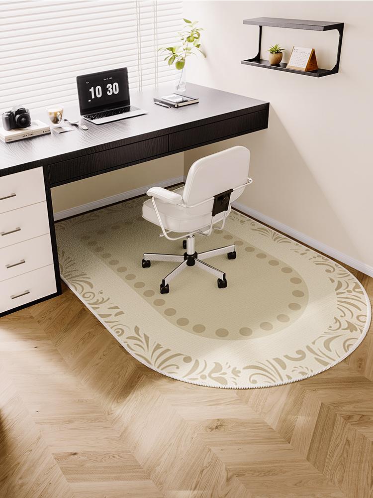 Podložka pod kancelářskou židli na tvrdou podlahu, protiskluzová, víceúčelová ochrana podlahy, koberec pro pojízdnou počítačovou židli