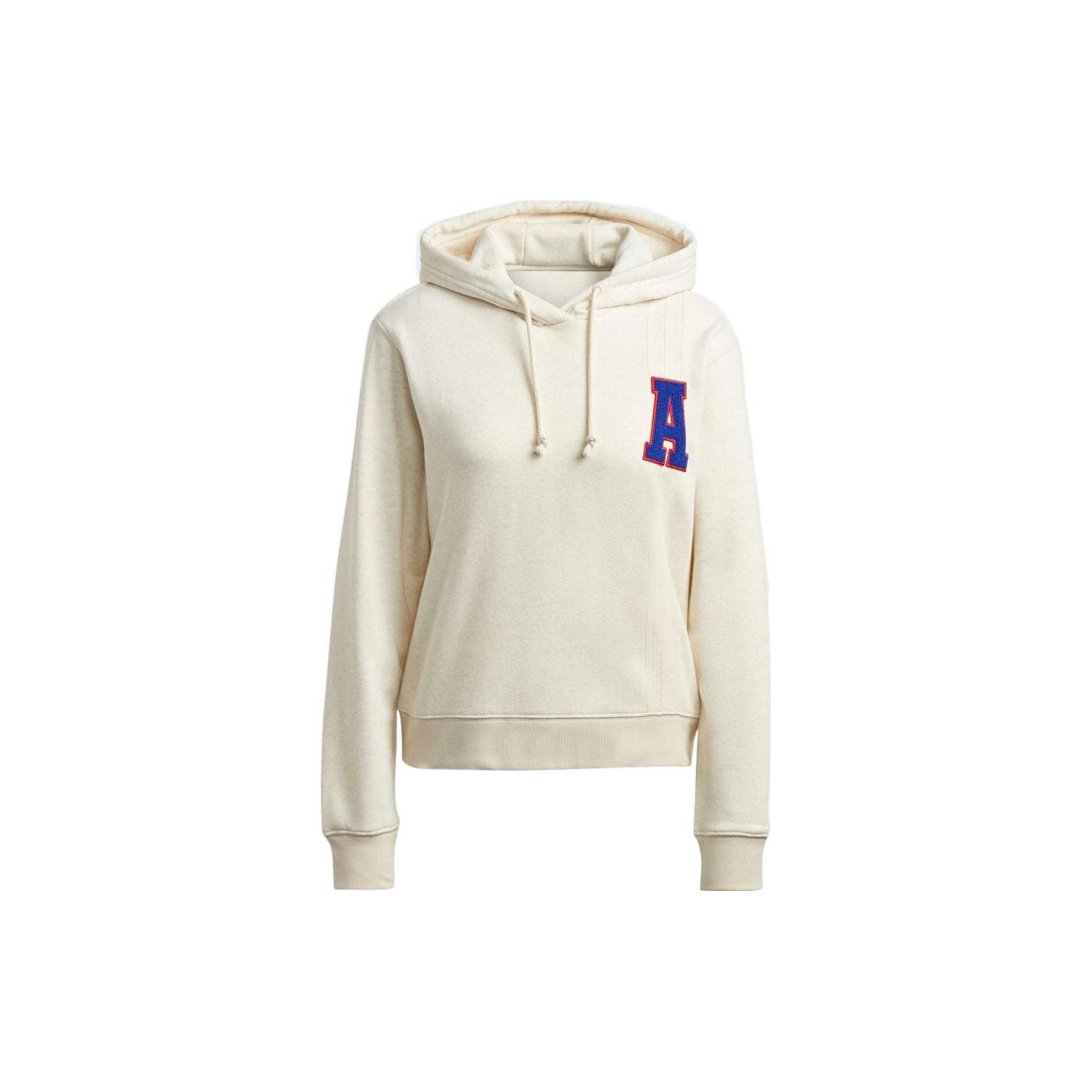 (WMNS) adidas Originals Small Logo Hoodies  White  Women s IC5229 XS