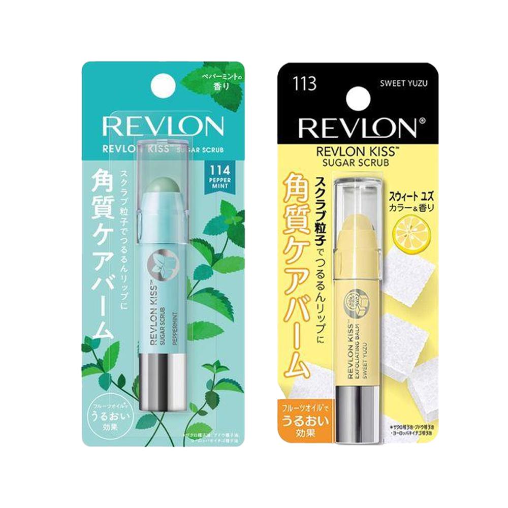 REVLON Kiss Sugar Scrub 2.6g (114 Peppermint / 113 Yuzu)