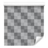 Gray Abstract Checkered Wallpaper for Living Room and Bedroom 50x1000