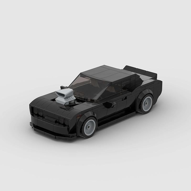 MOC Technical Car City Speed Vehicle Vetro Car Rally Building Blocks Bricks Ornament Creative Toys For Kids Adults Birthday Gift