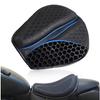 Moto 3D Honeycomb Shock Absorbing Motorcycle Seat Cushion Cools Good Decompression and Shock Absorbs Suitable for Any Motorcycle