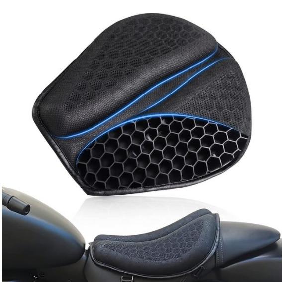 Moto 3D Honeycomb Shock Absorbing Motorcycle Seat Cushion Cools Good Decompression and Shock Absorbs Suitable for Any Motorcycle