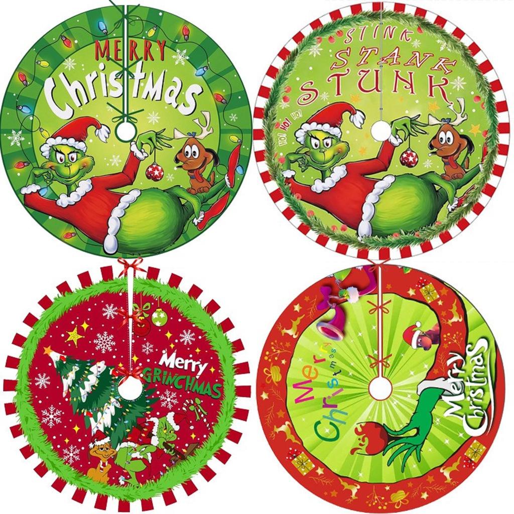 Christmas Tree Skirt Snowflake Decoration Skirt Christmas Decoration Ornament