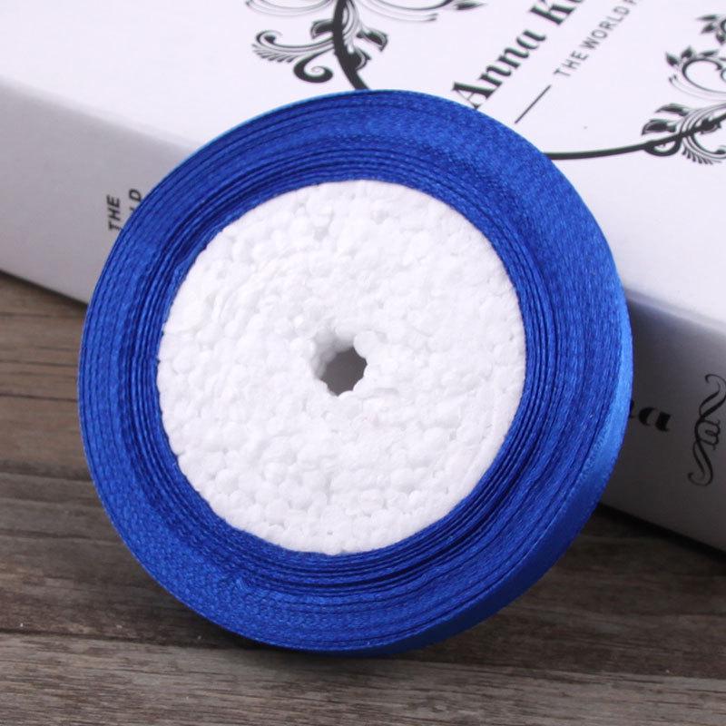 Panglică împletită din satin auriu de 1 cm, bandă de pânză de mătase de 10 mm pentru ambalaje de Crăciun și împachetarea cadourilor