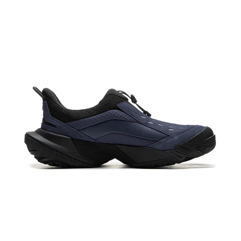 Li Ning CF Trail Lite Casual Outdoor Hiking Shoes Unisex Sneakers Blue Black AHCU035-2