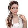 Yousheng Women Headband Anti-slip Teeth Skull Design Hair Hoop with Ribbon Decor Slimming Effect Headband Hair Accessory