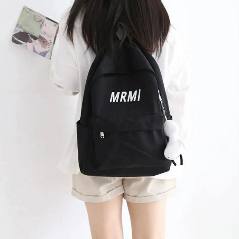 Studentský roztomilý batoh Malý přívěsek bílé kachničky Batoh Cestovní taška