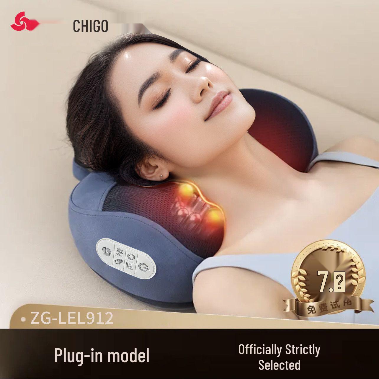 Smart Multifunctional Massage Pillow for Neck Shoulder Lumbar and Back 1-Year Warranty 3340₽