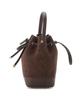 FRAY Ribbon Bag FWGB259306 I.D. Women's (Suede) (Brown)