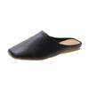 Baotou half slippers women's wear spring new square head retro Internet celebrity heelless office cool slippers