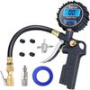 Digital Tire Inflator with Pressure Gauge Air Chuck and Compressor Accessories with Rubber Hose