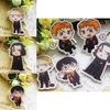 Cartoon Harry Potter Snape Malfoy George Bill Movie Character Pendant Keychain For Gift Giving And Travel Souvenir
