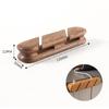 Wood Cable Management Clips Adhesive MultiSlot Organizers for Desk Home Office Auto Slimly Cable Organizers Wire Holders