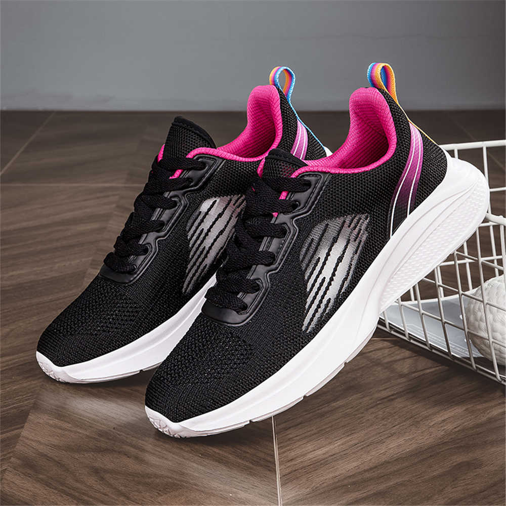 36-40 Big Sole Orange Sneakers Women's Shoes Casual Tennis Boot For Women Sport Tenisse Teni Of Famous Brands Foot-wear