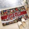 Soft Drink Brand C-Coca C-Cola Hallway Carpet Washable Non-Slip Living Room Sofa Chairs Area Mat Kitchen Doormat Area Rug