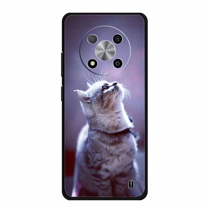 Capa Para ZTE Blade A73 5G Animais Silicone Macio TPU Capa de Telefone Para ZTE Blade A73 5G 7160N Capas Lobo Fruta Estampada Fofa Coque