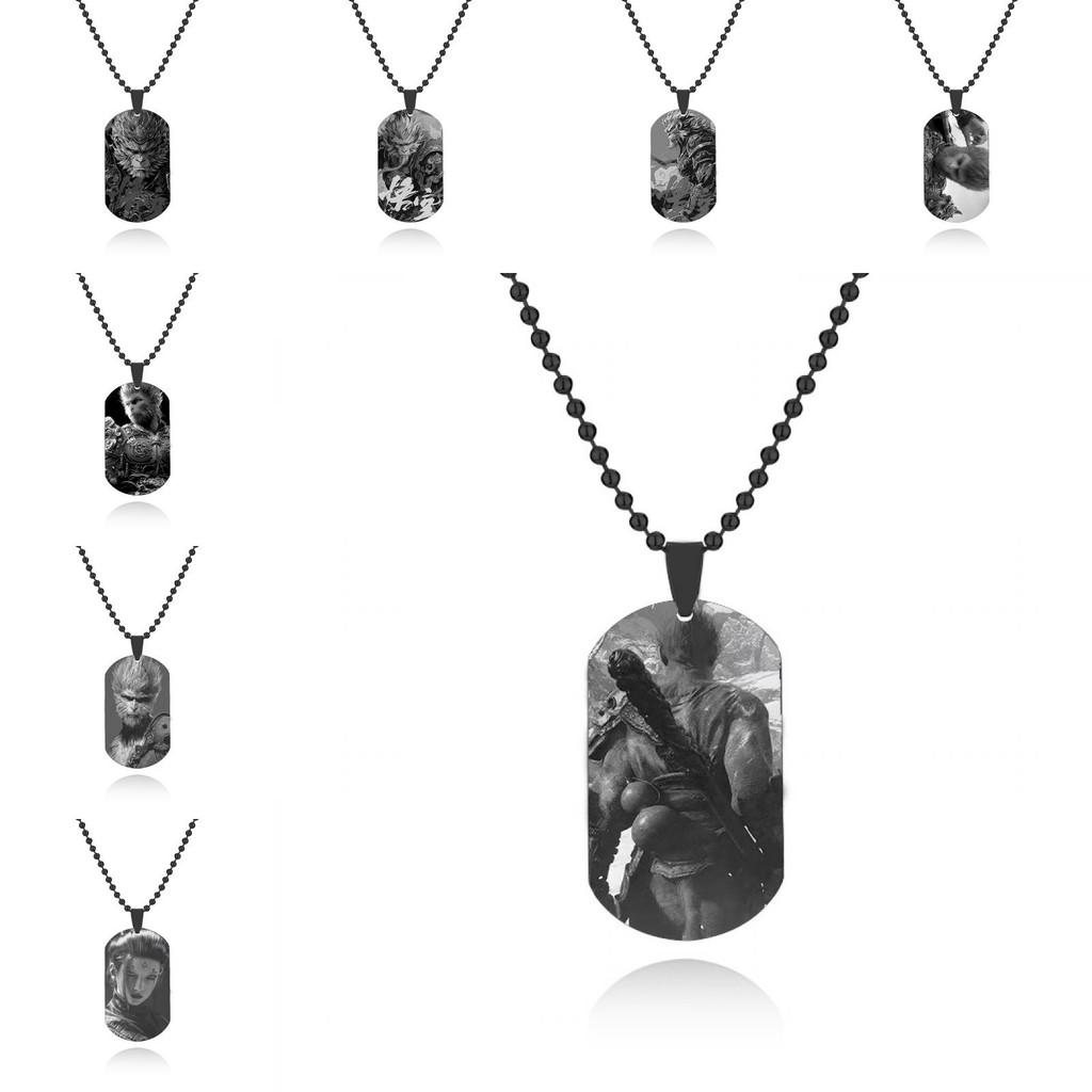 Black Wukong Myth Necklace Dressing Accessory Game Periphery Gift Collection