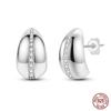 New 925 Sterling Silver Hope Rainbow Flower Earrings For Women Sparkling Colored Zircon Star Koi Earrings Fashion Party Jewelry