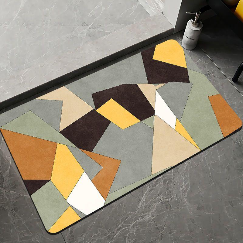 Diatomaceous Earth Doormats, Bathroom Mats, Non-Slip Mats, Entryway and Kitchen Mats, Stain-Resistant Doormats