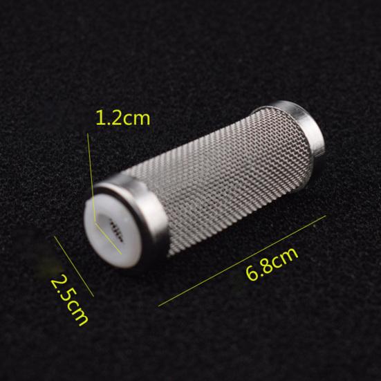 Stainless Steel Water Inlet Mesh Filter Fish Tank Aquarium Percolator Screen Net