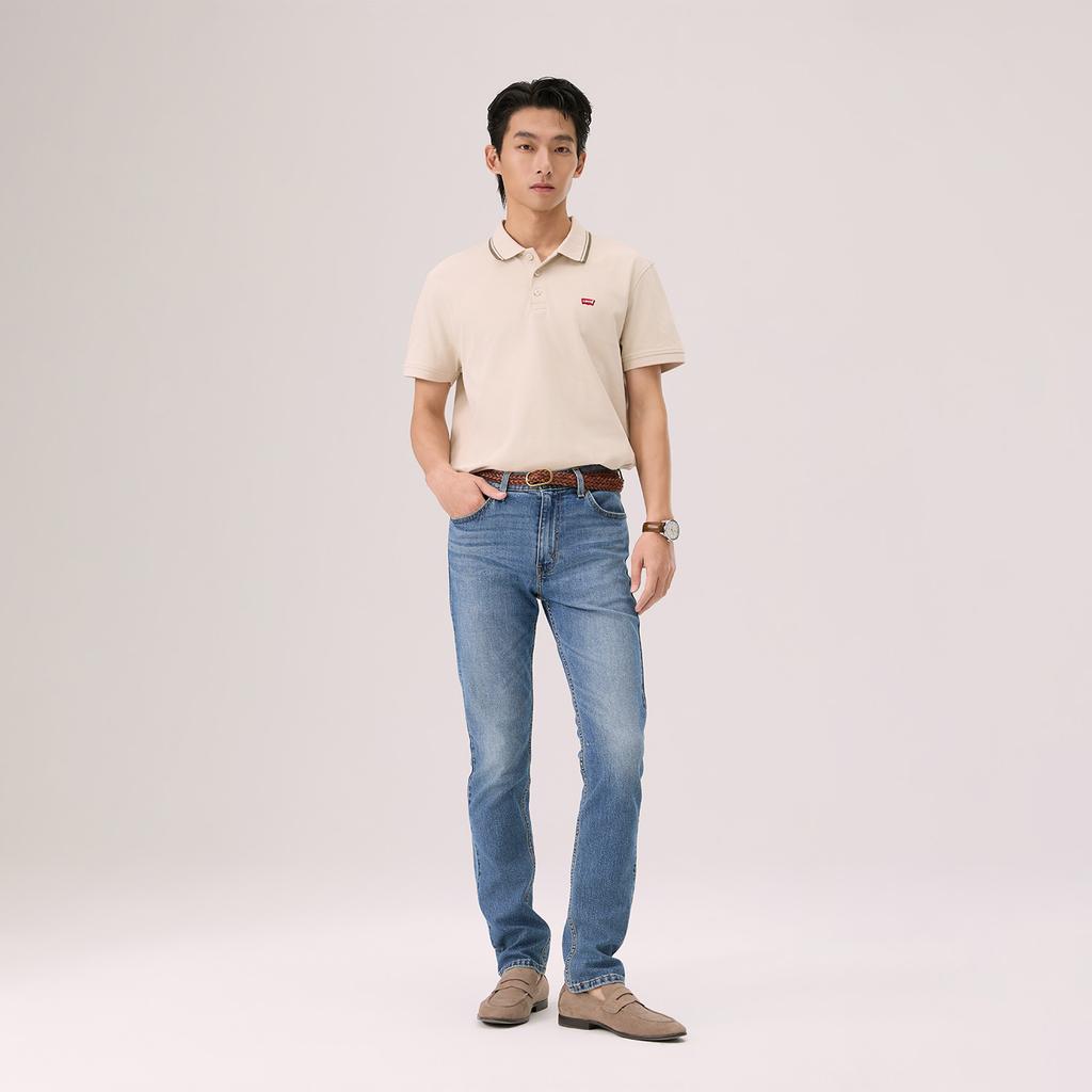 Levis Standard Classic Fashion Versatile Lightweight Elegant Minimalist Short Sleeve Polo Shirt Unisex tops 006X0-0000