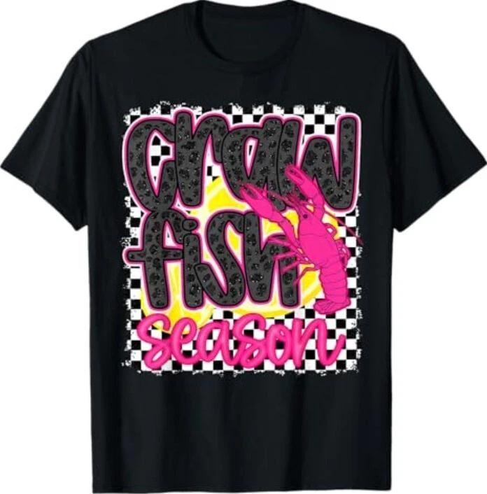 Crawfish Season Crawfish Boil Lobster Cajun Men Women T-Shirt 2XL