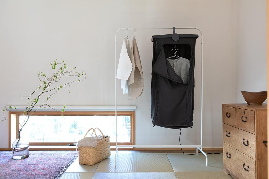 A4 size when zero compact clothes dryer [Only folded] ±0 plus/minus (gray)