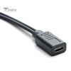 Type-C to Type-C&Micro 5P Female 2 Male Y Splitter Charging Extension Cable