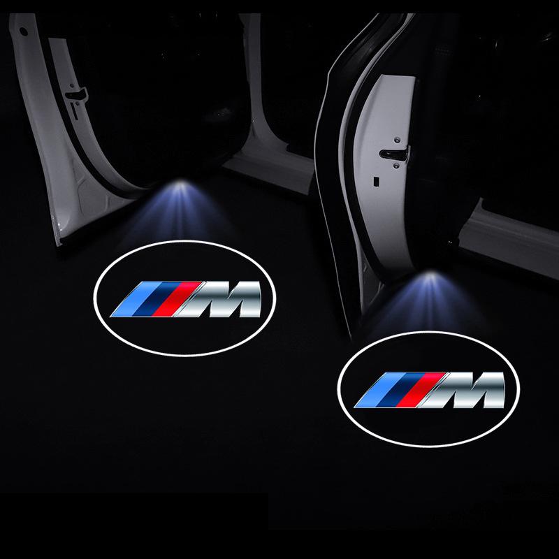 Car Door Projector Lamps LED Welcome Light Emblem Car Accessories for BMW X1 X3 X5 M3 M5 M6 E34 E39 E36 E60 E90 E46 F30 F10