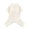 Dog German velvet warm four-legged clothes autumn and winter than bear teddy small dog cat pet bottoming shirt loungewear