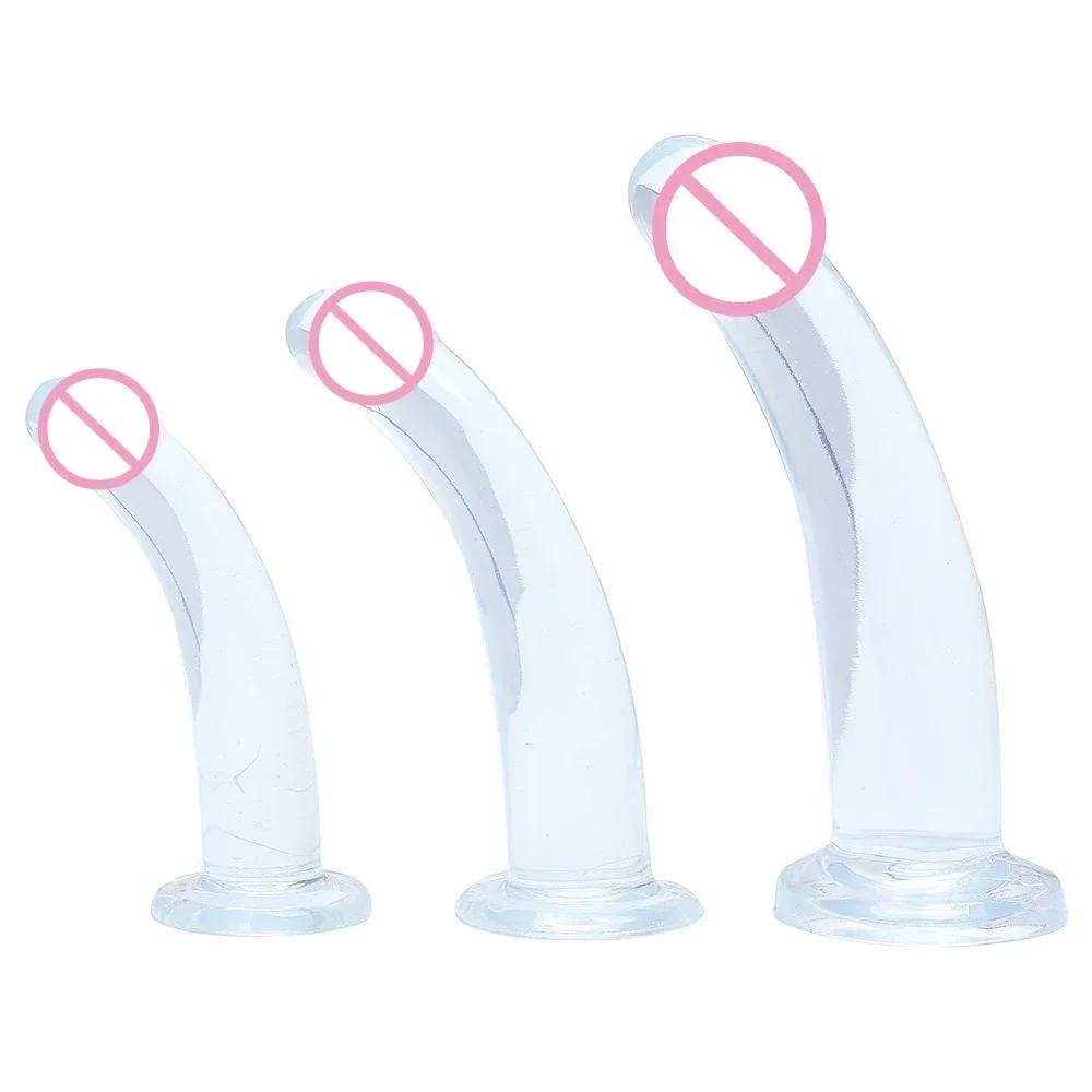 Silicon Anal Dildo Vibrators Women Butt Plug Silicon Artificial Penis Woman Sex Toy Adult Female Fantasy Dildo Toy For Gay