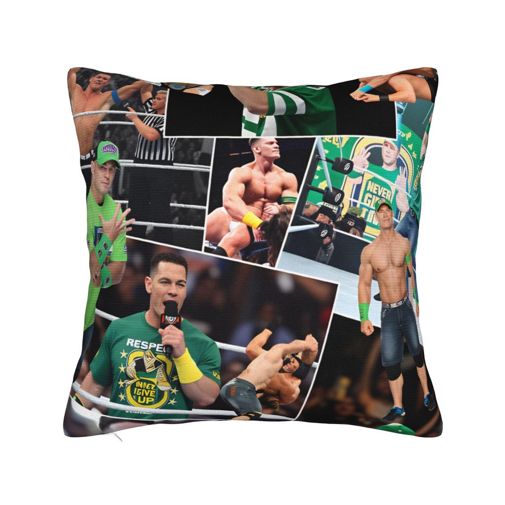 John cena  Pillow Cover  Funny Pillow Case For Sofa Home Decoration Graphic Pillowcases Gift Idea