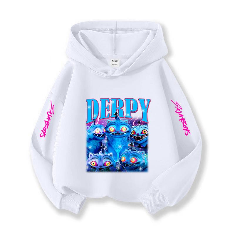 2025 New KPOP Korean Christmas Casual Children's Hoodie Fashionable, Versatile, Casual and Comfortable Girls' Top
