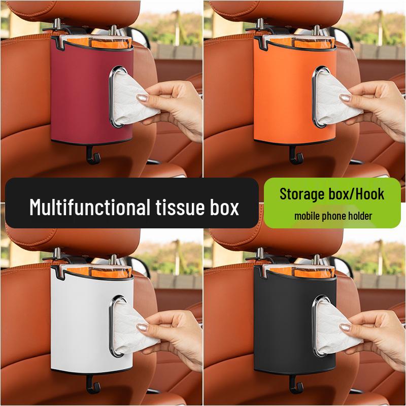 Ji Yue Car Multifunctional Tissue & Trash Storage Box for Models 01, 07, SIMUcar