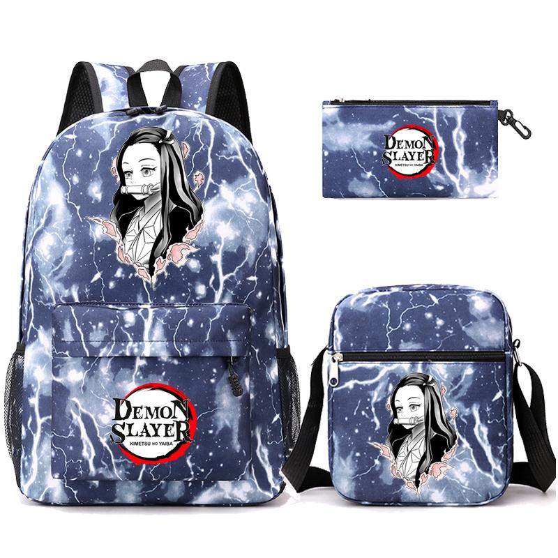 

Підлітковий рюкзак у стилі аніме з мультфільмом. Рюкзак для ноутбука. Назад до школи. Шкільні ранці унісекс для хлопчиків, дівчаток. Рюкзак Mochilas