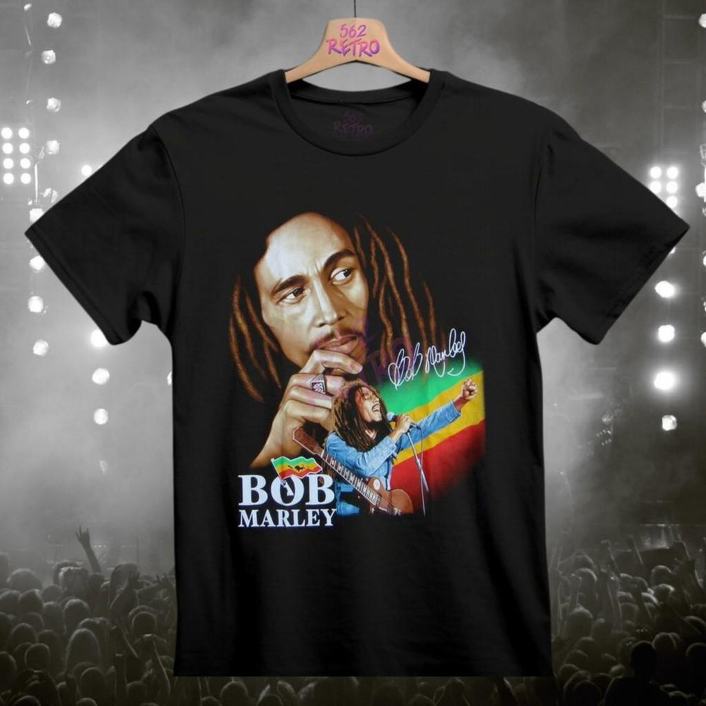 Bob Marley Reggae Band TShirt Black S3XL Unisex T-Shirt(1)