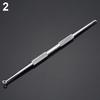 Non-Slip Stainless Steel Pimple Popper Acne Blackhead Removal Needle Tool Silver