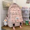 Children's Schoolbags Elementary School Girls Junior High School Students High Looking Dirty Resistant Printing School Backpack